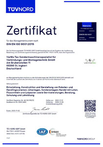 Vermotec GmbH - ISO 9001